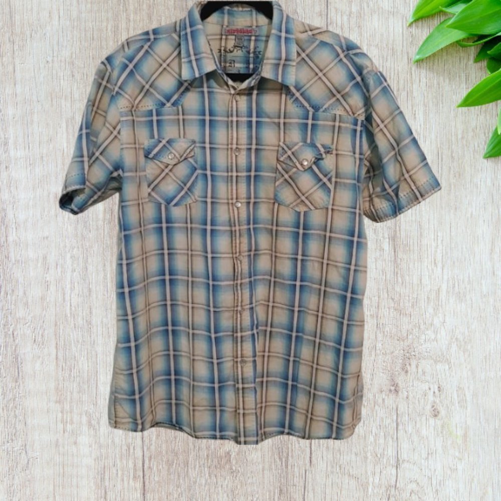 SHORT Sleeve Button Down Shirt